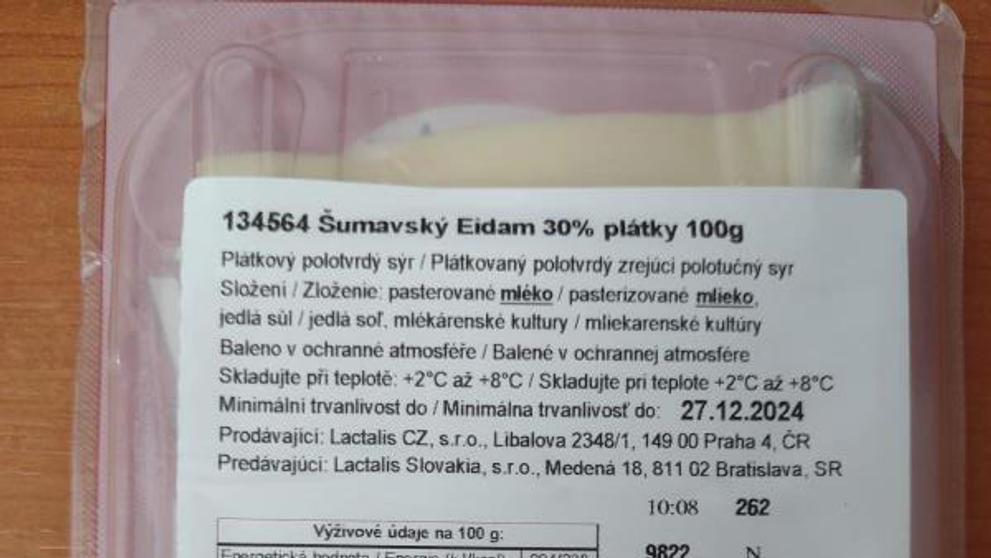 Zdraví nebezpečný Šumavský eidam, Hruška, spol. s r.o.