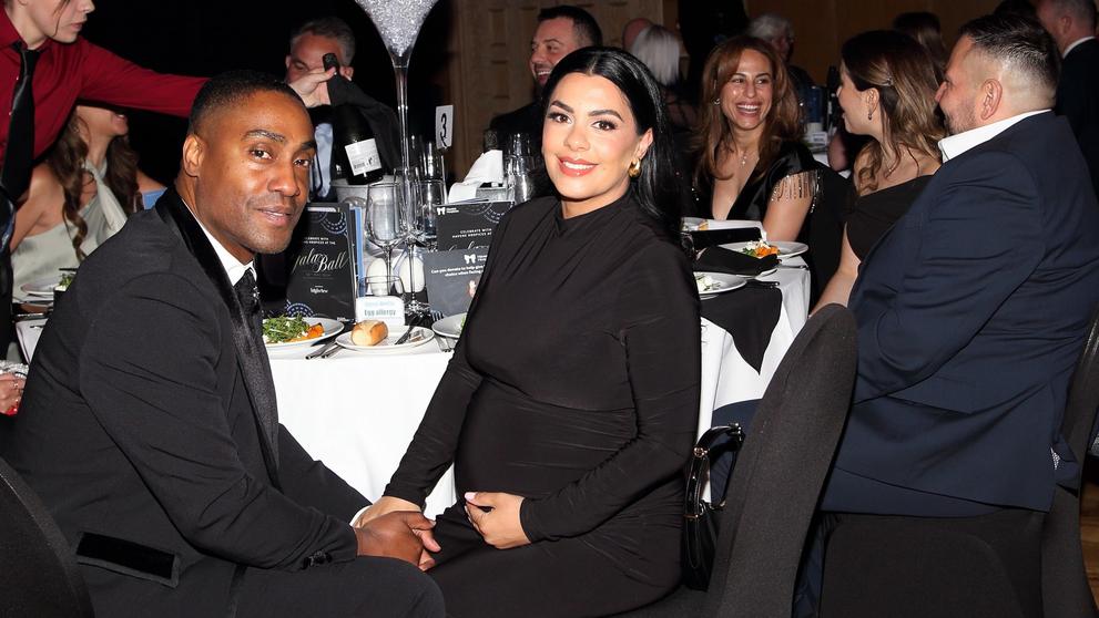 Simon Webbe s manželkou Ayshen, 18. 5. 2024