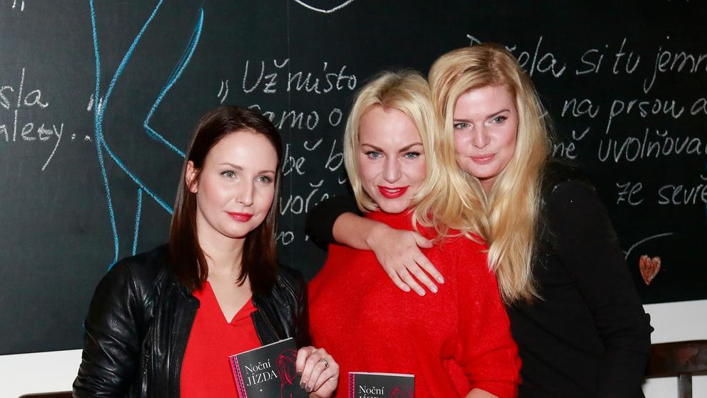 Veronika Arichteva, Martina Pártlová a Nikol Leitgeb Štíbrová, 28. 1. 2015