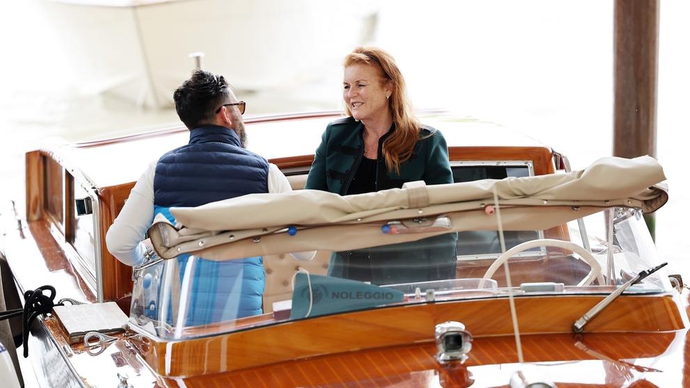 Sarah Ferguson v Itálii