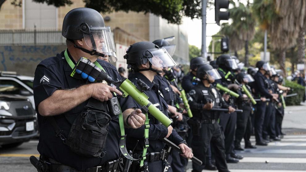 Protesty v Los Angeles, 10. 6. 2025 (2)