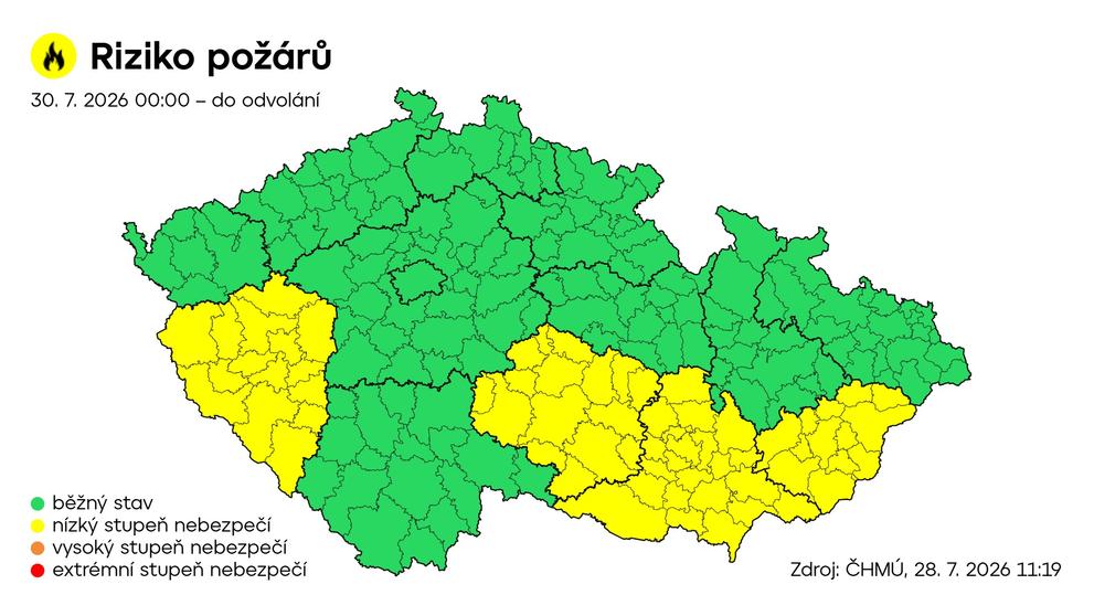 Výstraha před požáry