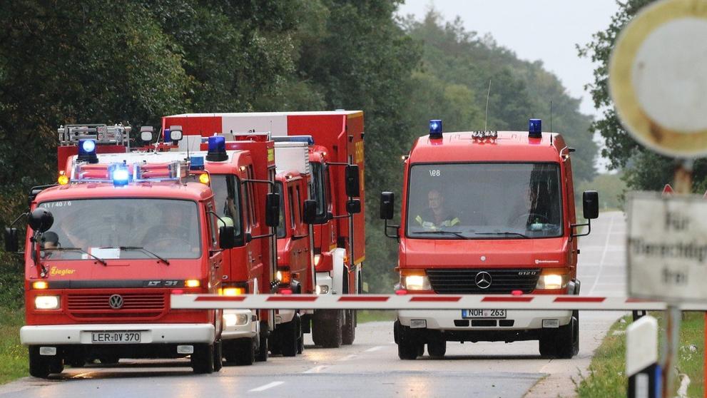 Požár v Německu kvůli raketovým testům - 2