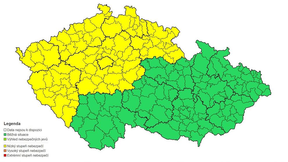 Výstraha před vznikem požárů - 28. 7.