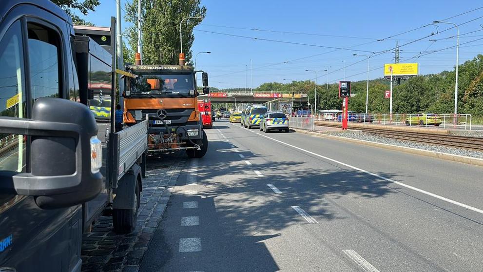Smrtelná nehoda v Praze