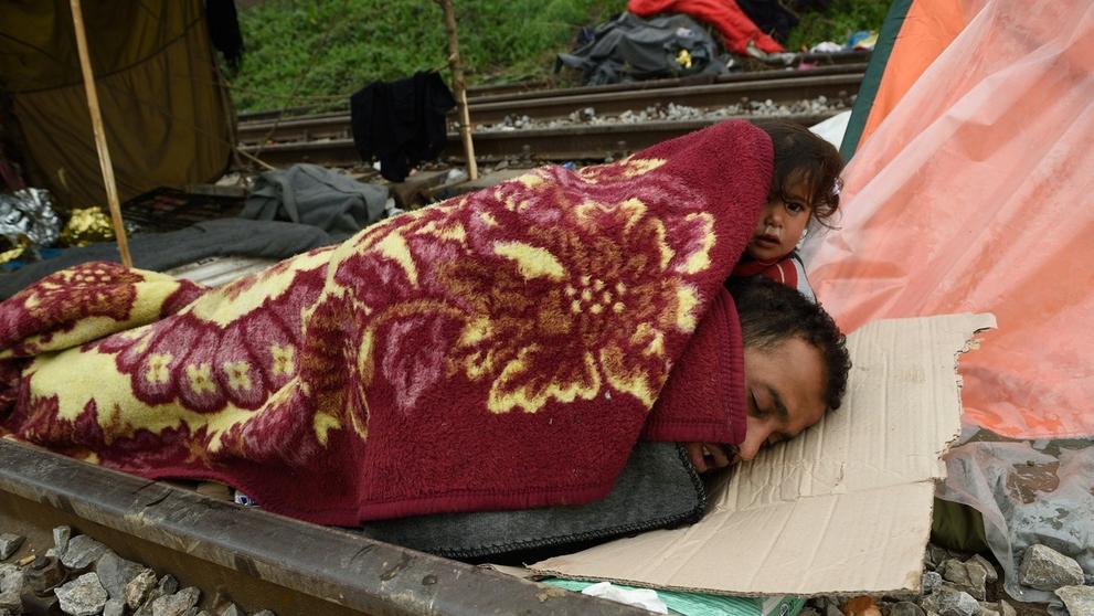 Uprchlický tábor v Idomeni - 26