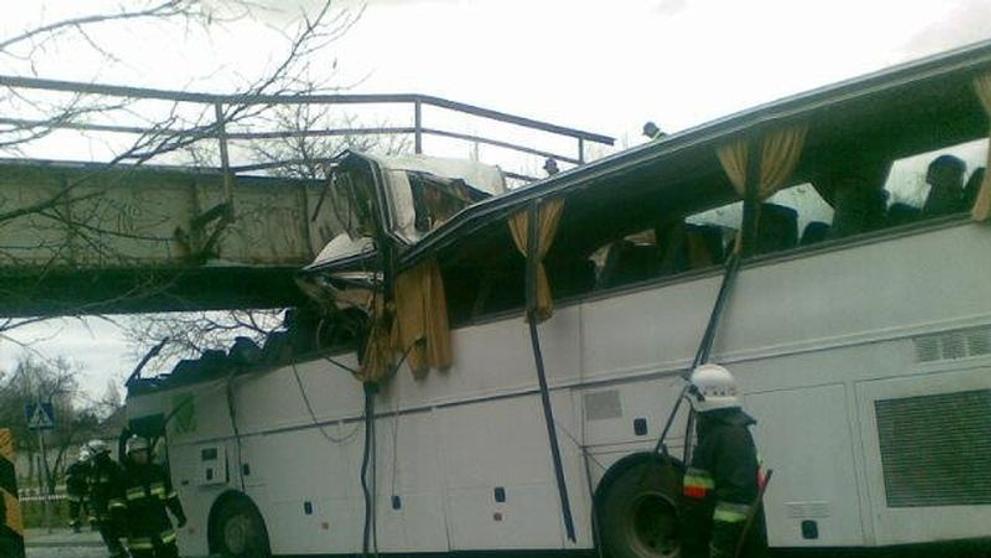 Nehoda autobusu v Polsku
