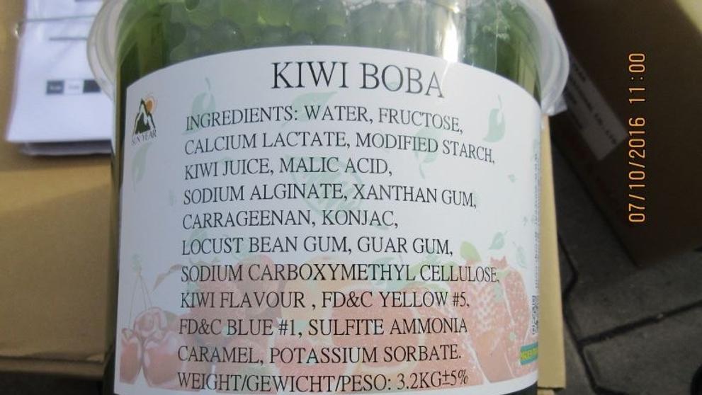 Nebezpečné želé kuličky pro přípravu Bubble tea - 2