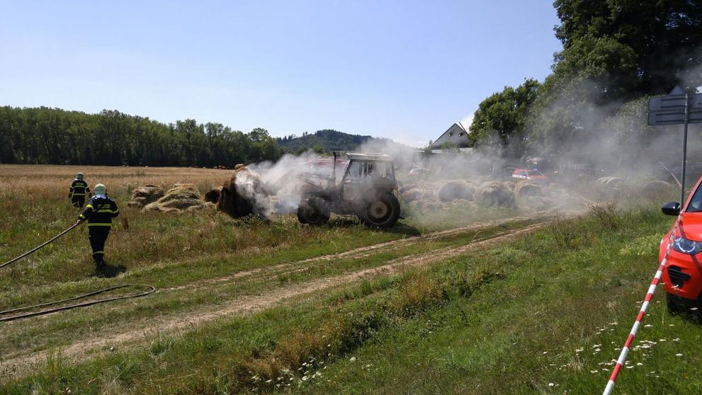 Požár Stodoly ve Skránčicích na Klatovsku - 3