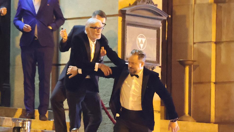 Jiří Bartoška na předávání Českých lvů