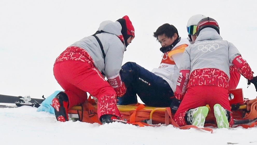 Japonský snowboardista