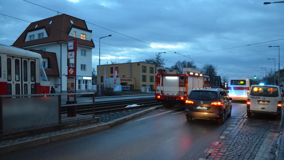 GALERIE: Smrtelná nehoda tramvaje a chodce - 4