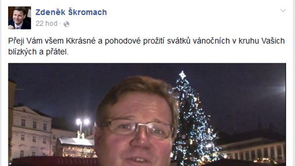 Vánoce politiků - Škromach