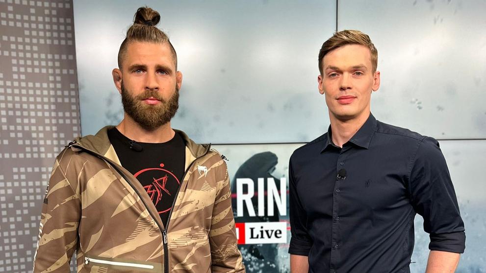 Jiří Procházka a moderátor David Chmátal