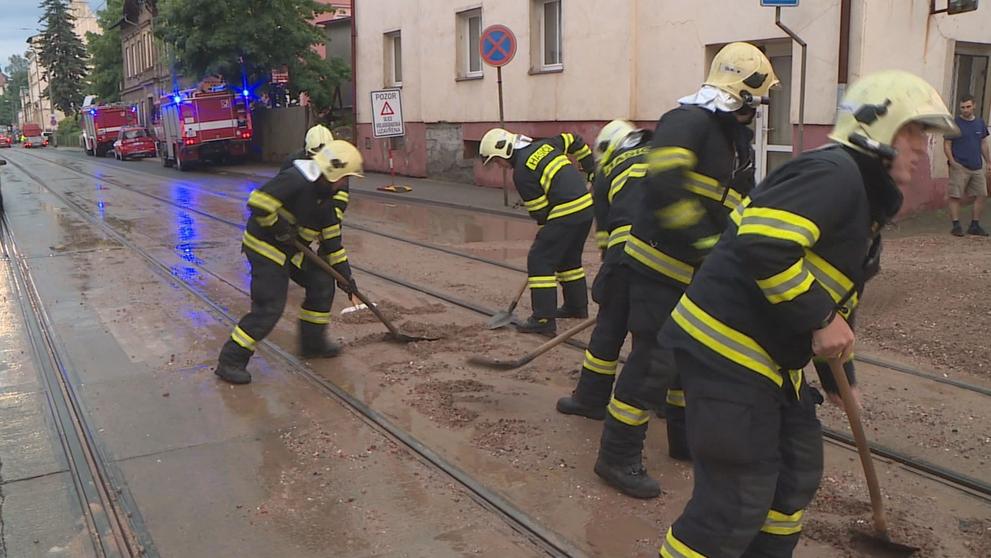 Bouřka a krupobití v Liberci - 6