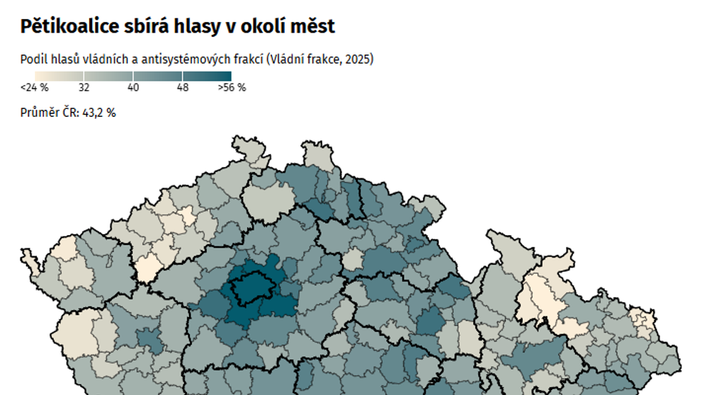 Pětikoalice sbírá hlasy v okolí měst