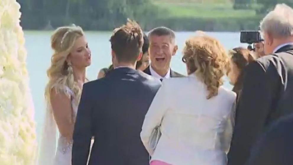 Svatba Andreje Babiše a Moniky Babišové