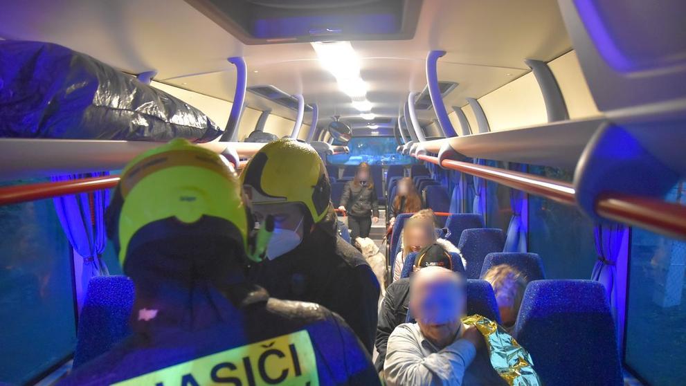 Požár bytu v Karlových Varech - 1