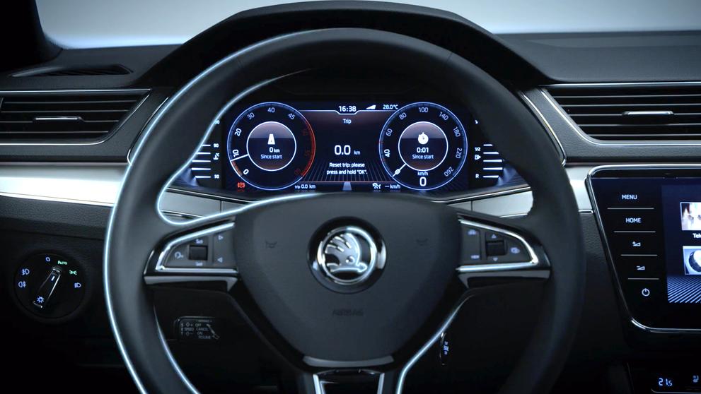 Modernizovaná Škoda Superb