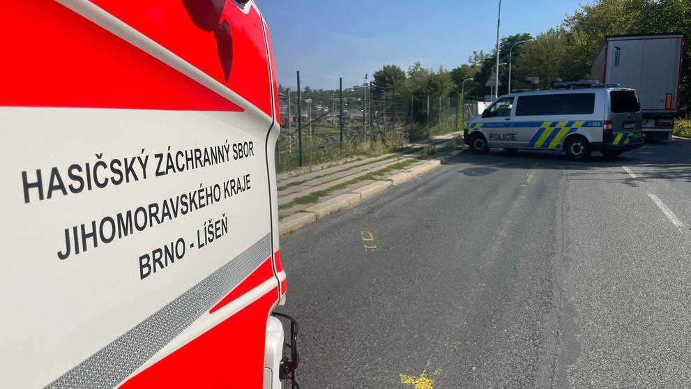 Dopravní nehoda v Brně (1)