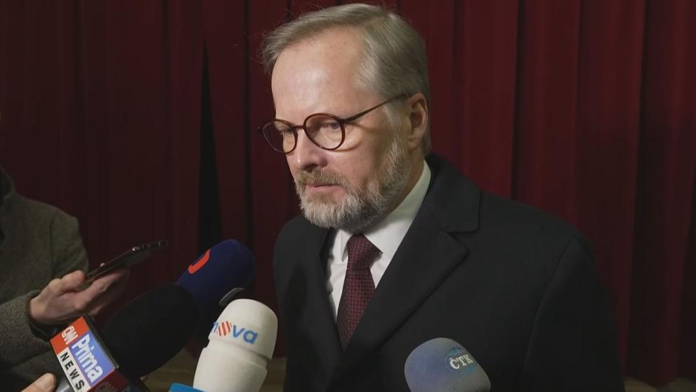 Premiér Petr Fiala (ODS) odvolil