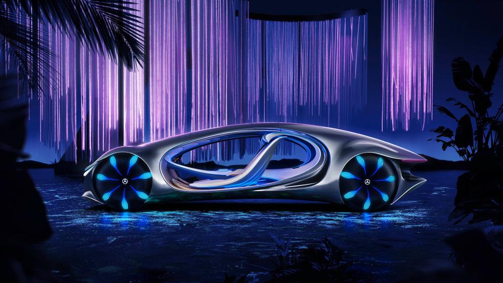 Futuristický koncept Mercedes-Benz Vision AVTR - 15