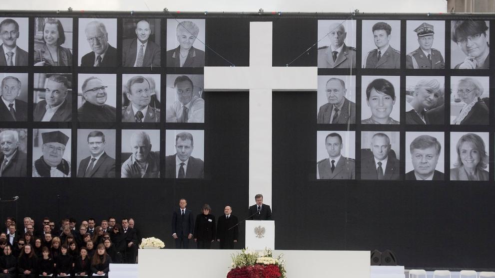 Truchlící Polsko, 17. 4. 2010