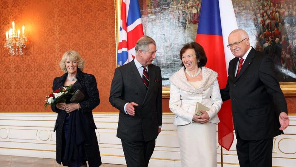 Návštěva prince Charlese v Praze