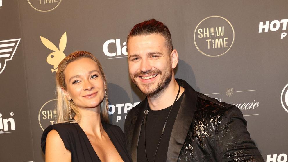 Barbora Mottlová s manželem, 4. 6. 2025 Playboy párty