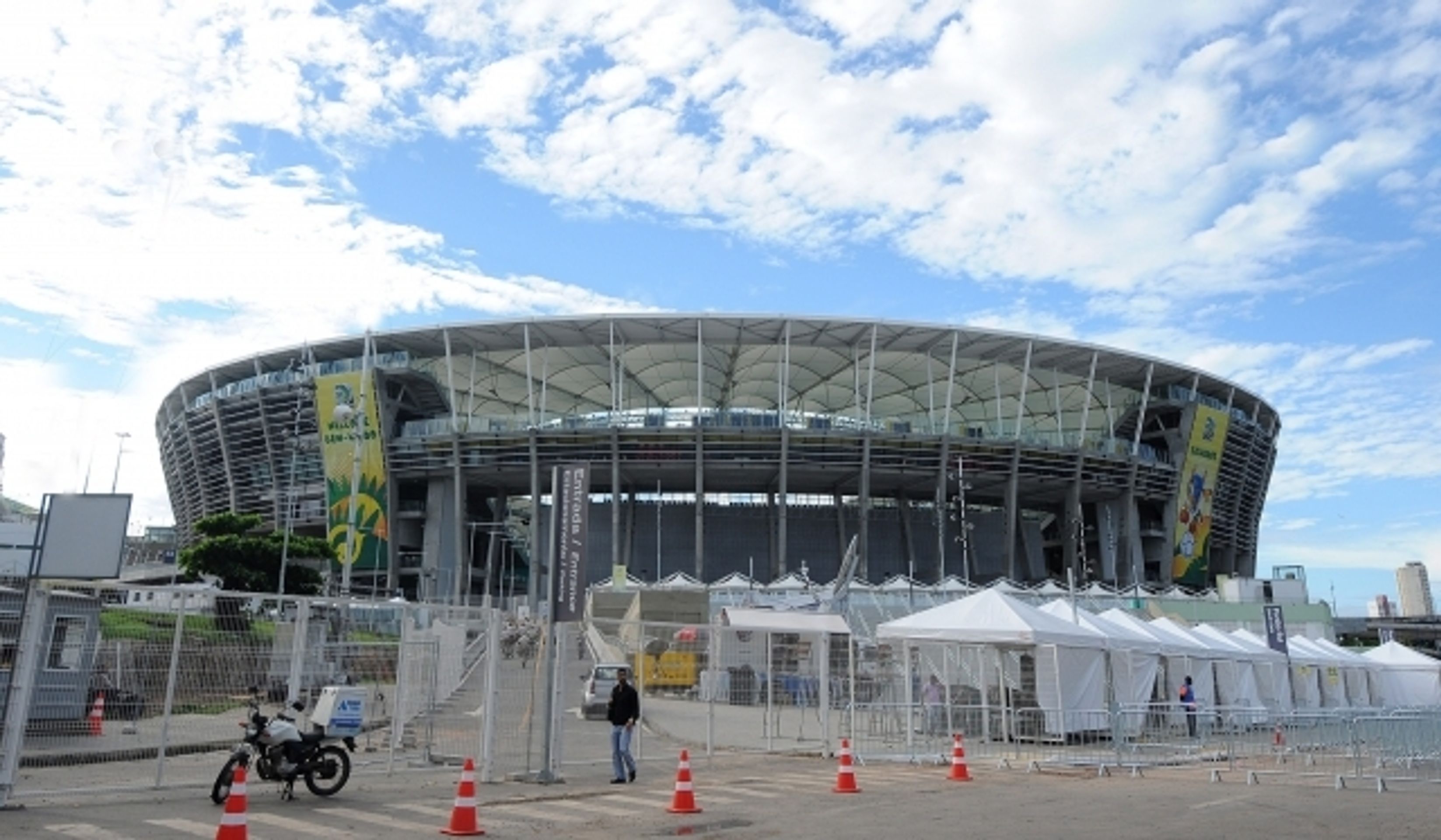 Arena Fonte Nova, Salvador, kapacita 48 747 diváků, domovský stánek klubu EC Bahia - GALERIE: Stadiony pro fotbalové MS 2014 (8/21)