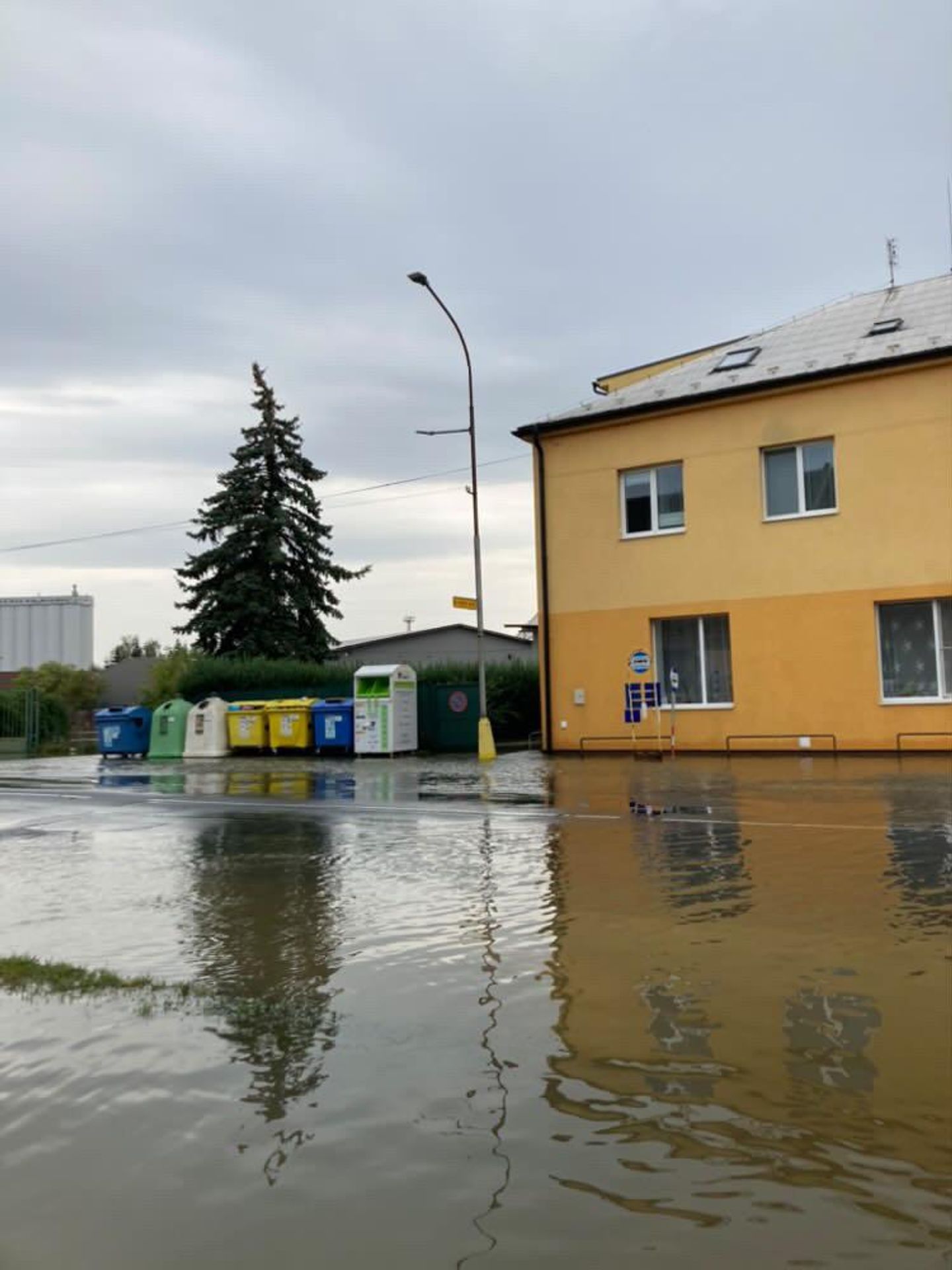 Situace v Litovli, 16. 9. 2024 (4) - Většina Litovle je zaplavená (6/12)