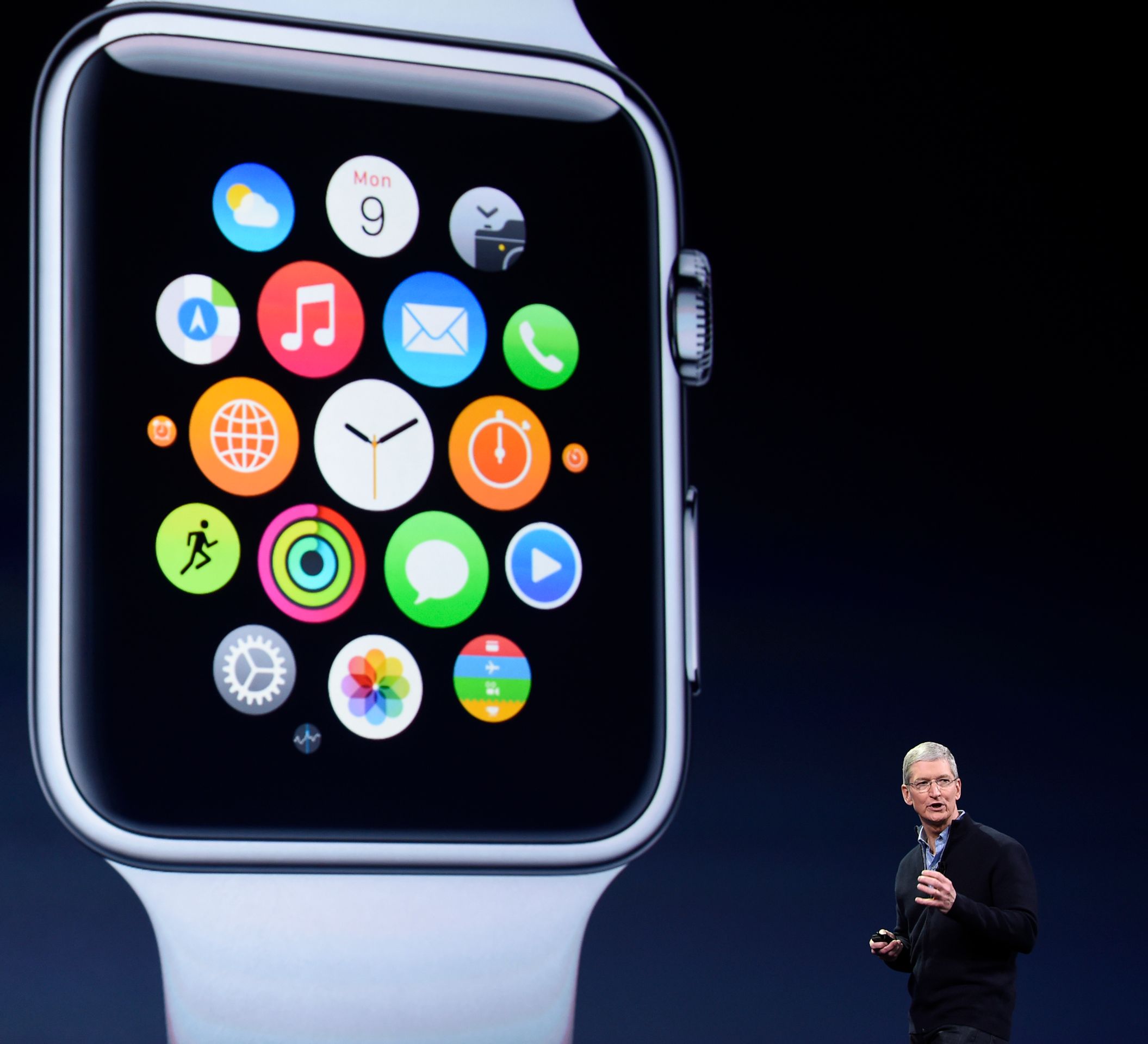 Odhalení Apple Watch - 5 - Galerie: Odhalení hodinek Apple Watch (1/7)
