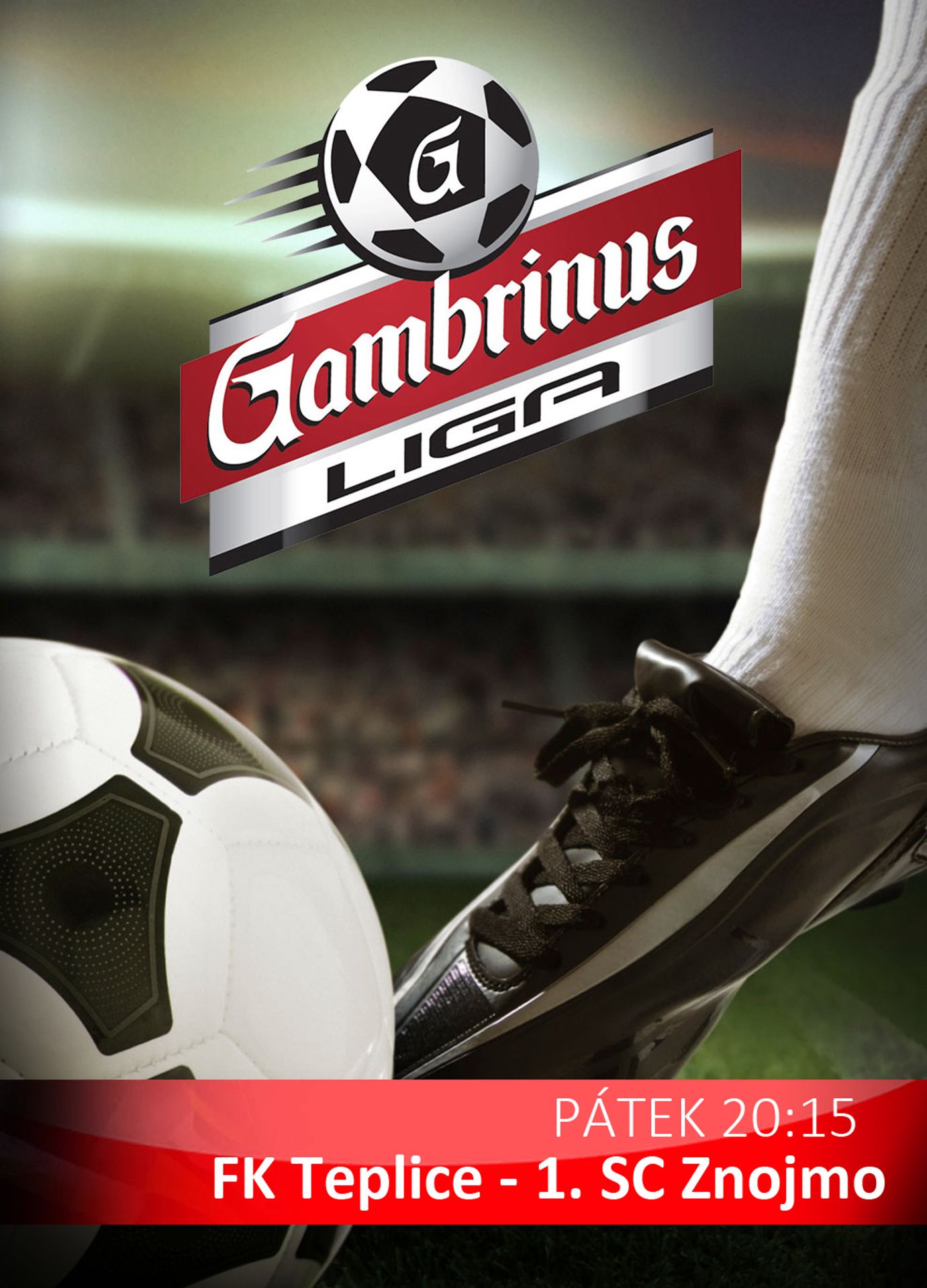 Gambrinus liga FK teplice - 1. SC Znojmo - Nehoda u Loun (1/9)