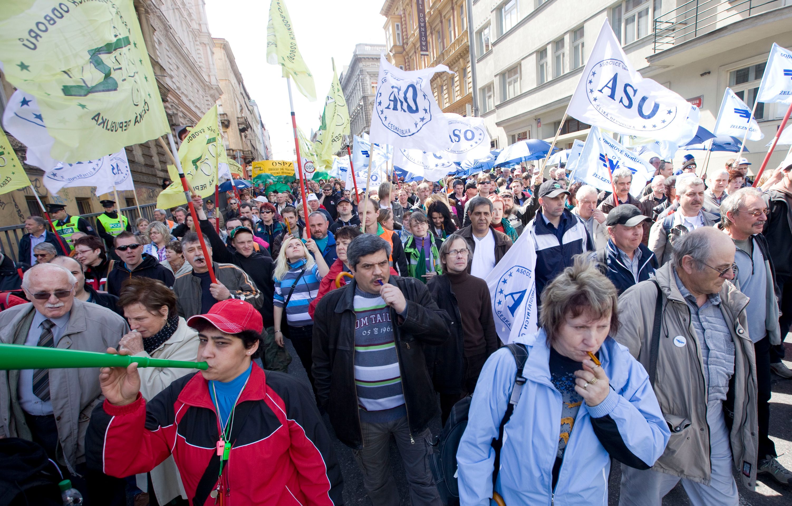 Demonstrace proti vládním reformám - 24 - Demonstrace proti vládním reformám (6/20)