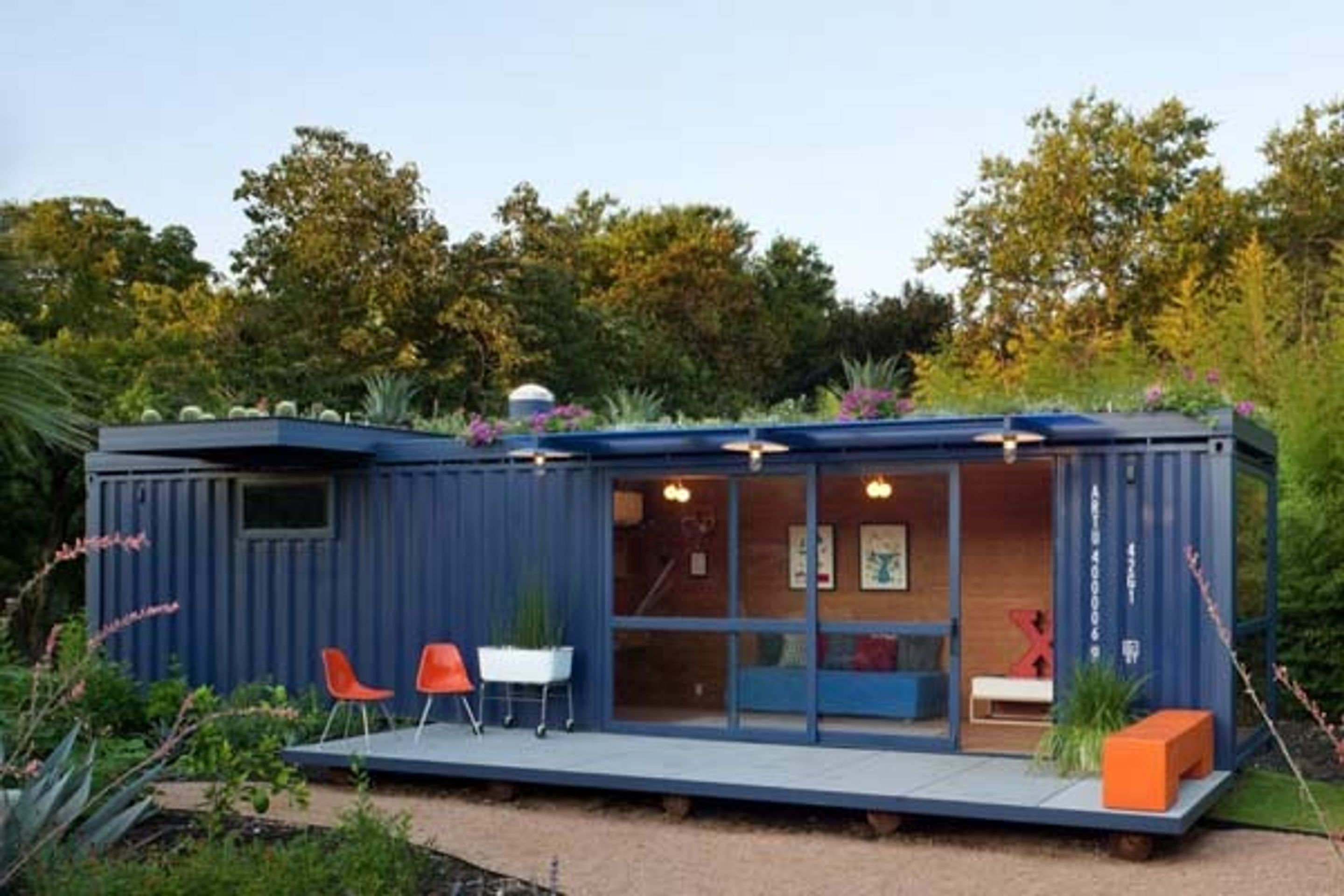 GALERIE: Nejlepší domy postavené z lodních kontejnerů - 3 - GALERIE: Nejlepší domy postavené z lodních kontejnerů (3/15)