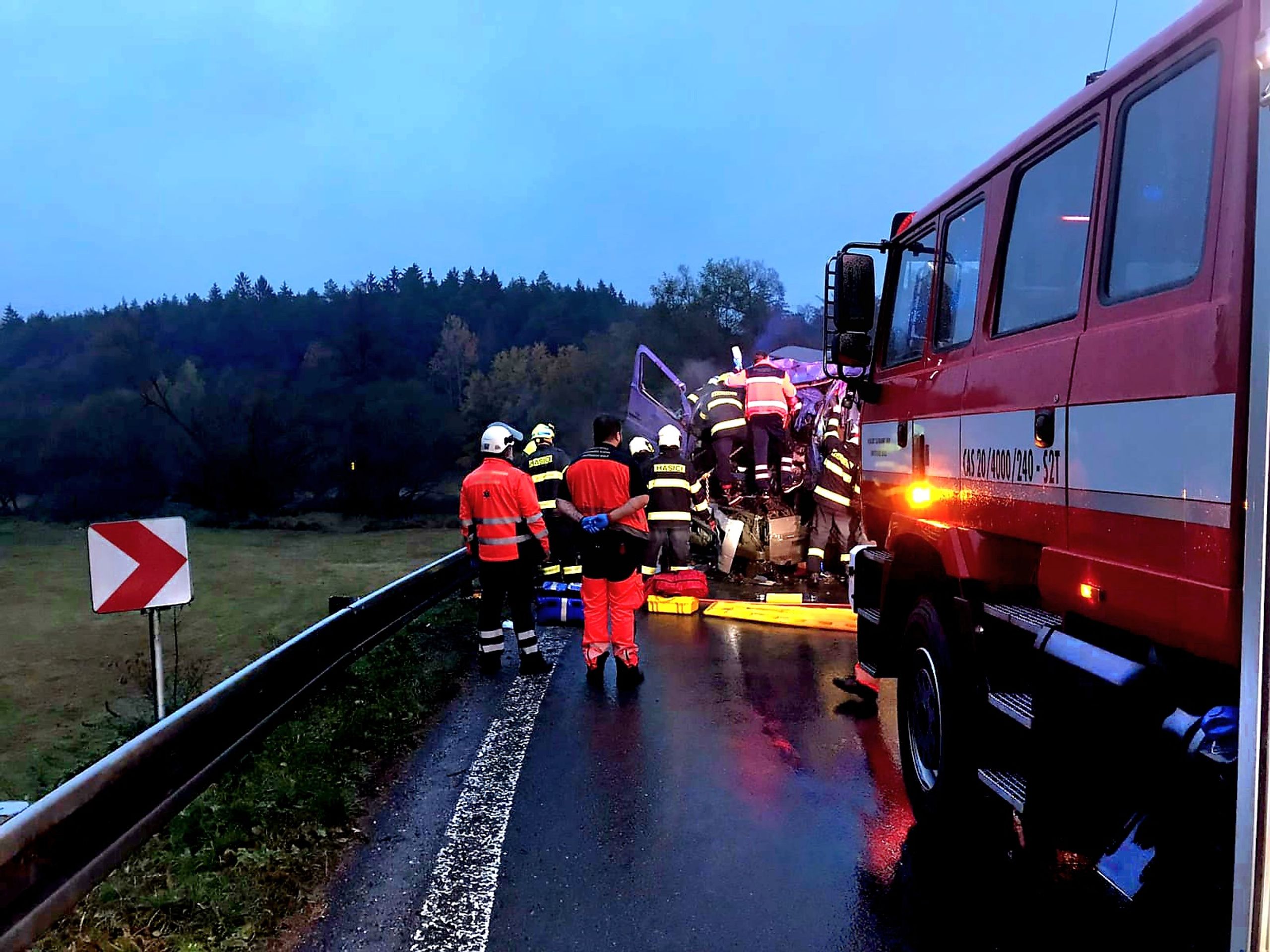 Tragická dopravní nehoda u Bernartic (3) - Tragická dopravní nehoda u Bernartic (6/7)