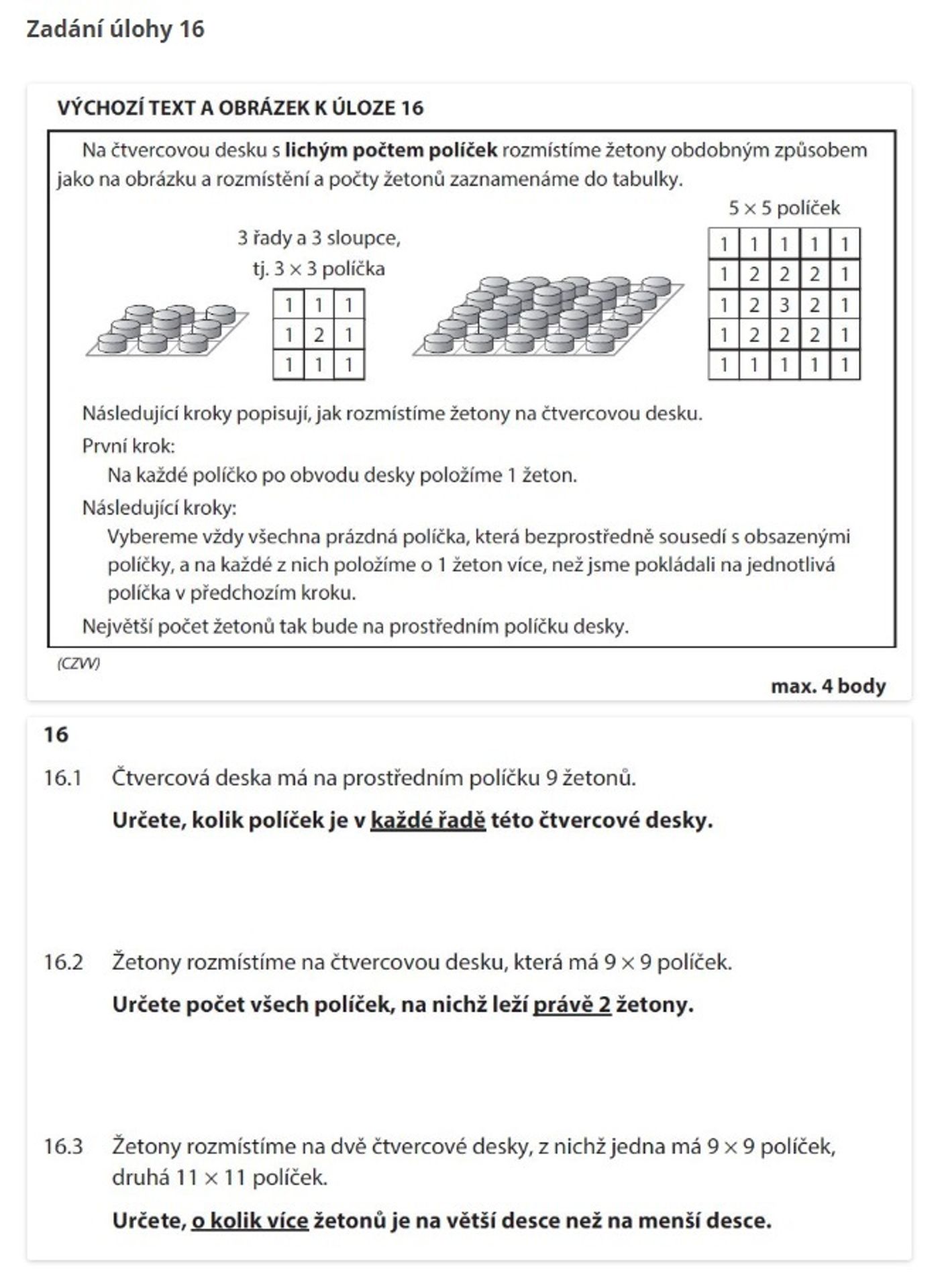 Zadání a řešení testu z matematiky - přijímačky - 5 - GALERIE: Zadání testu z matematiky - čtyřleté obory SŠ (3/3)