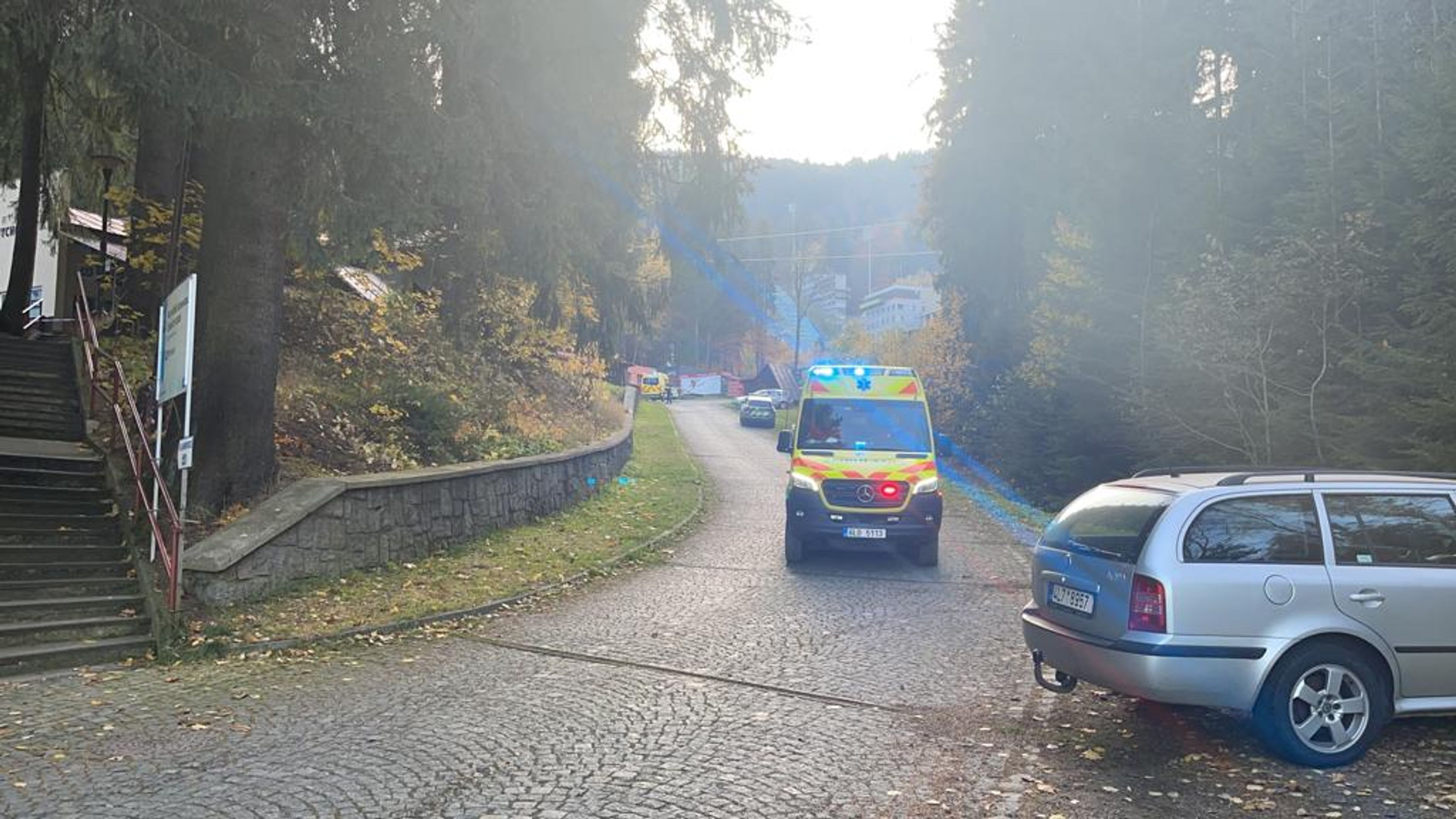 Pád lanovky na Ještědu - Pád lanovky na Ještědu (4/11)