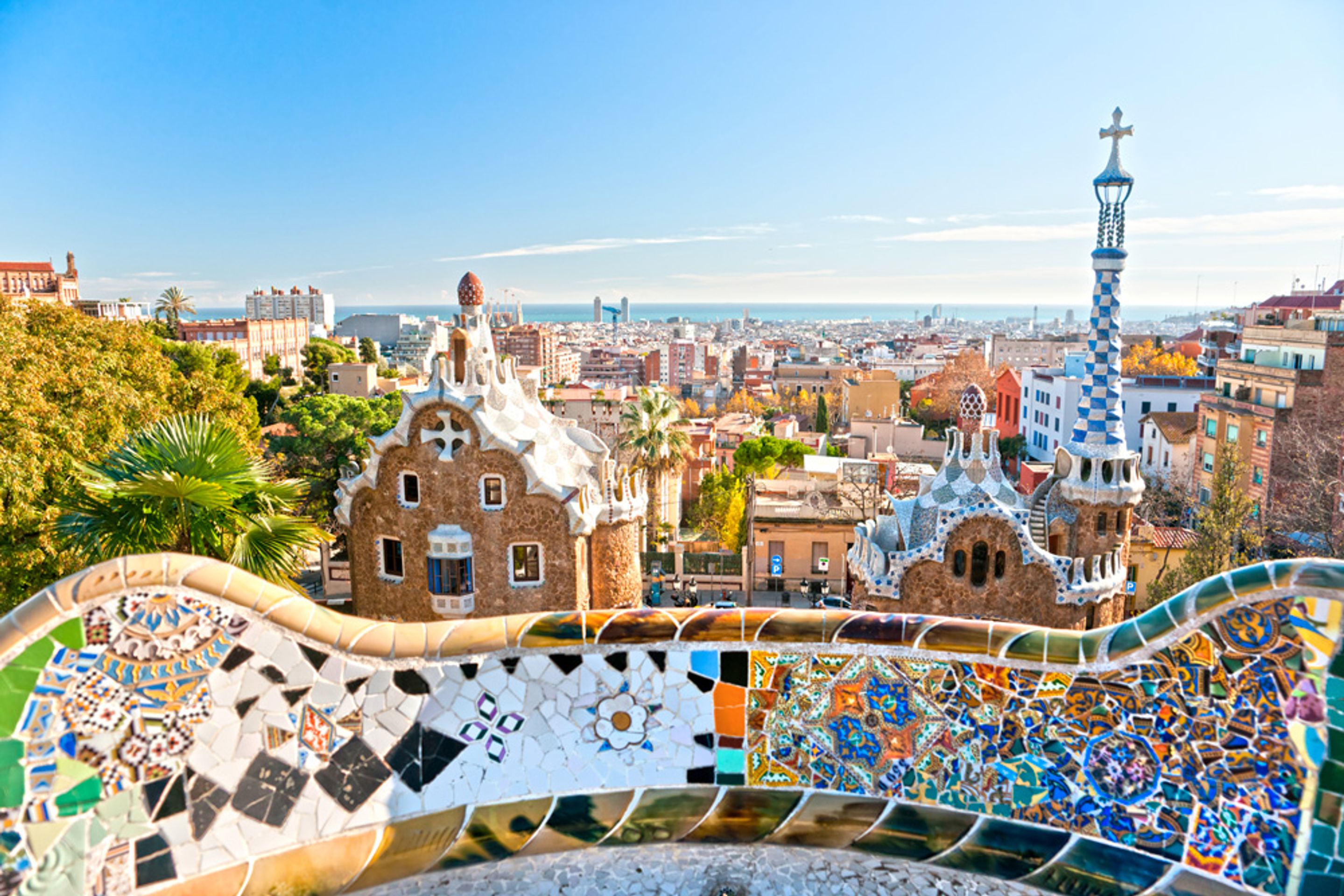 Parc Guell - Zajímavá místa v Barceloně (2/6)
