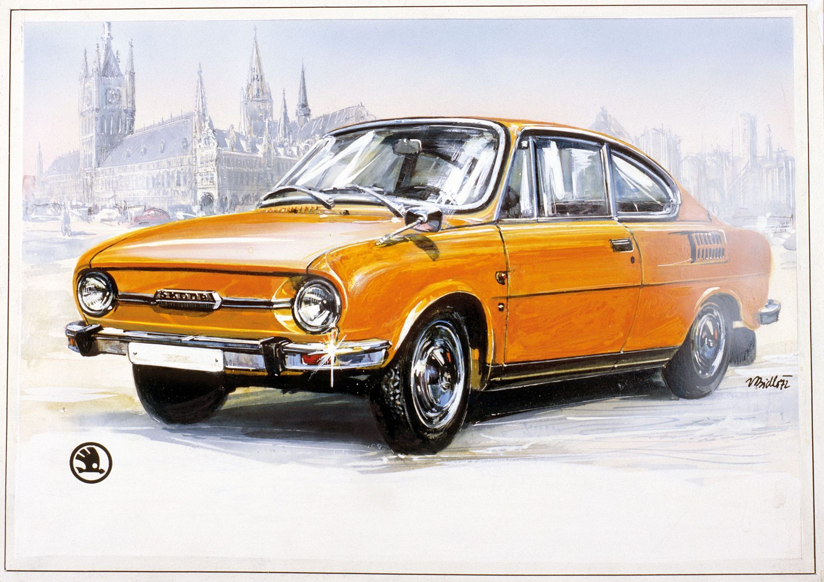 Kupé Škoda 110 R - 28 - Fotogalerie: Elegantní sportovní kupé Škoda 110 R (20/20)