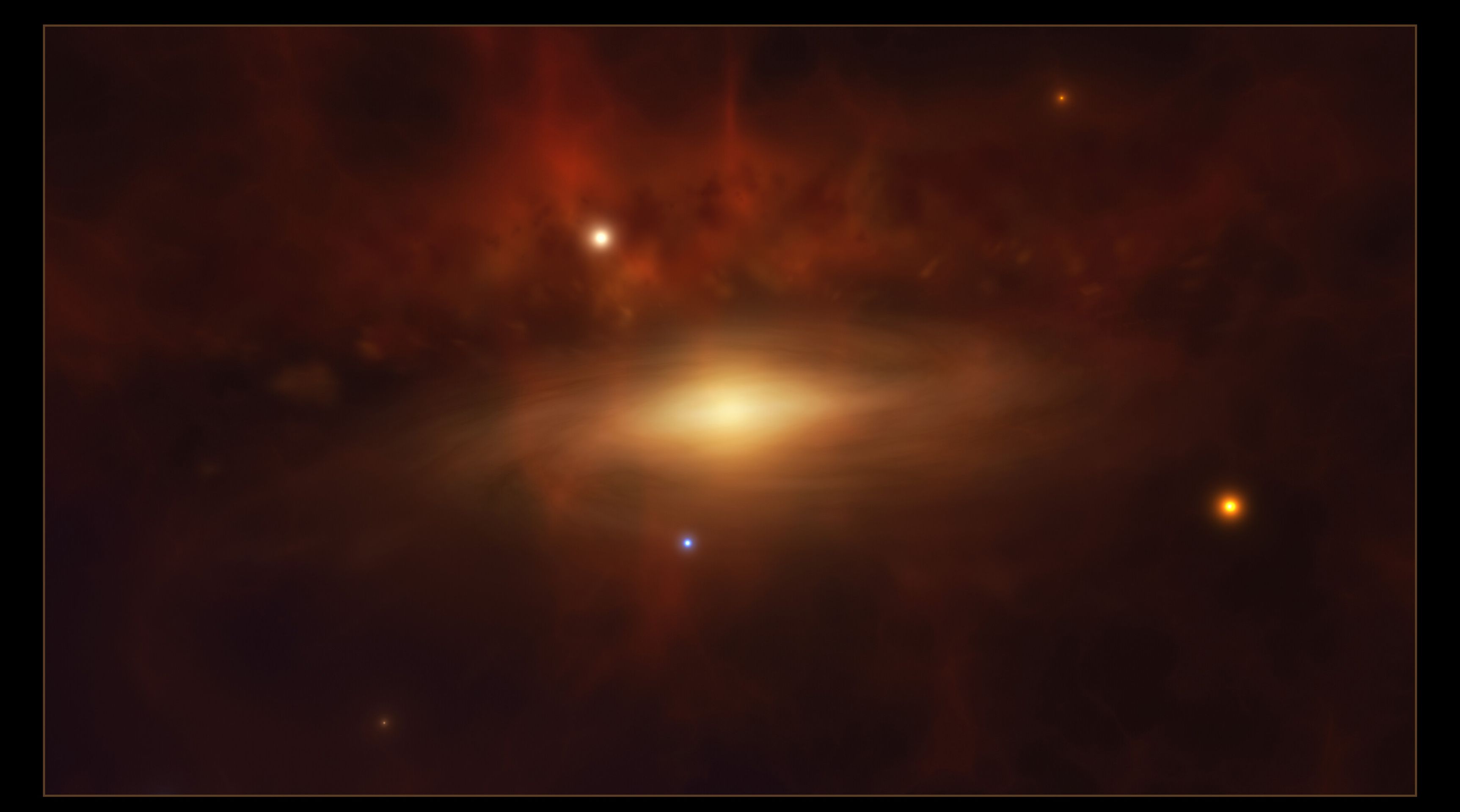 Galaxie SDSS1335+0728 na konci roku 2019 začala zářit jasněji - Vznik masivní černé díry (1/4)