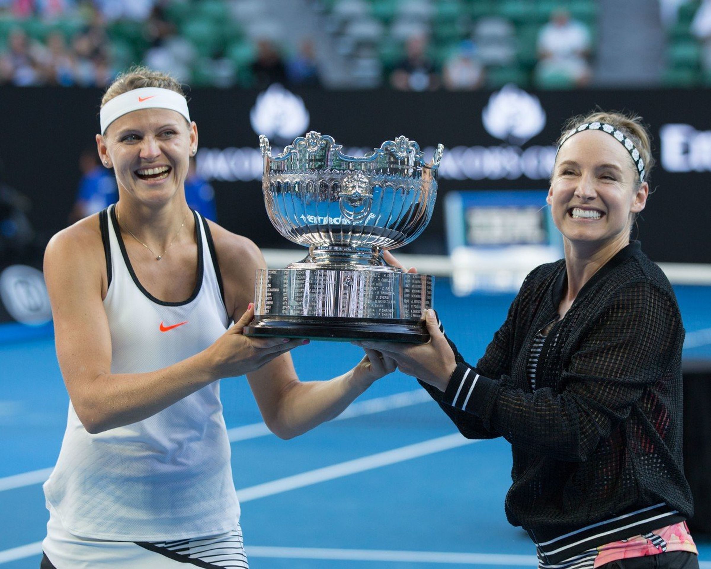 Lucie Šafářová po triumfu na Australian Open - GALERIE: Úspěchy Lucie Šafářové (1/5)
