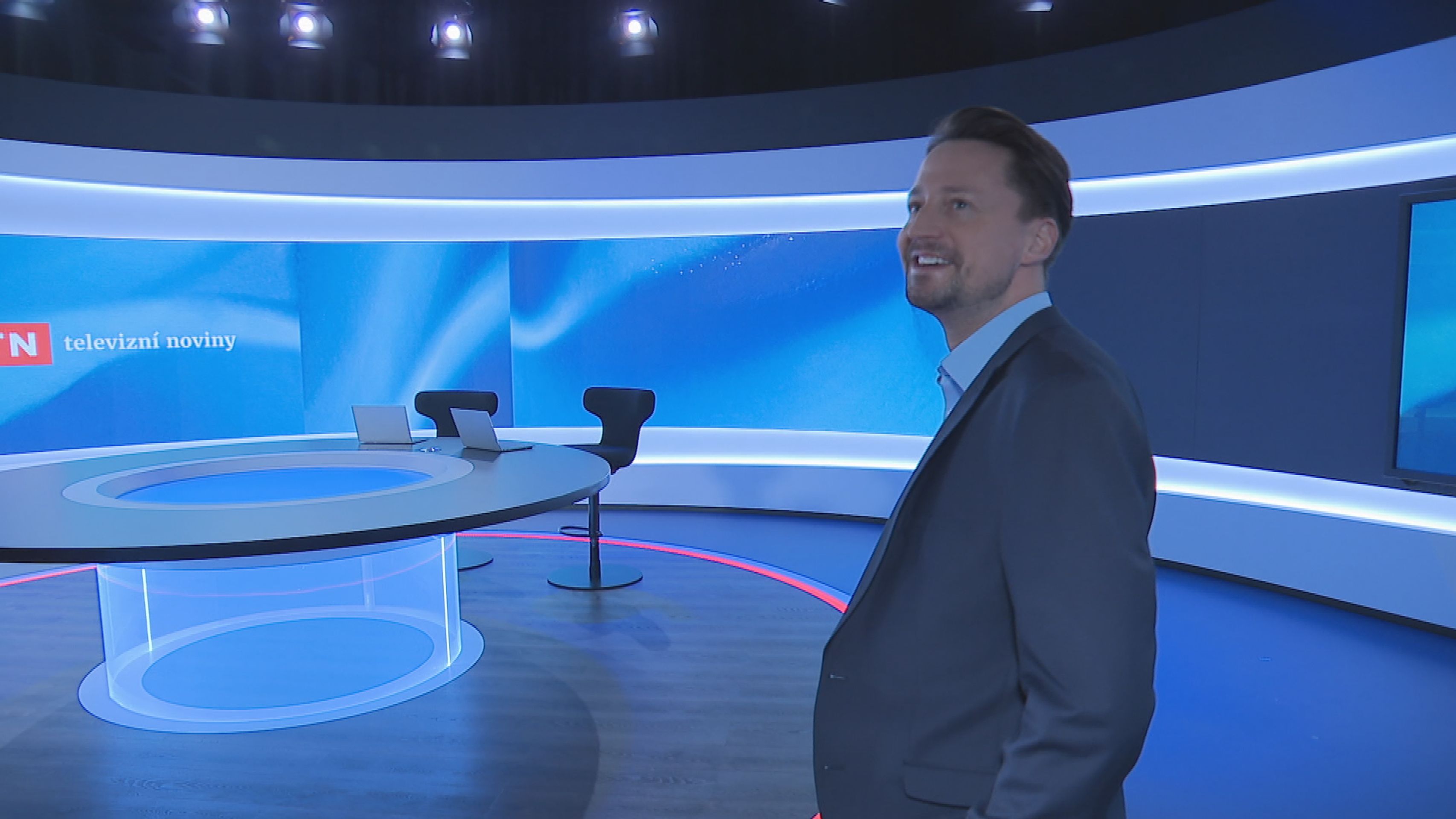 Moderátor Sportovních novin Jan Smetana - Premiéra Jana Smetany na TV Nova (5/8)