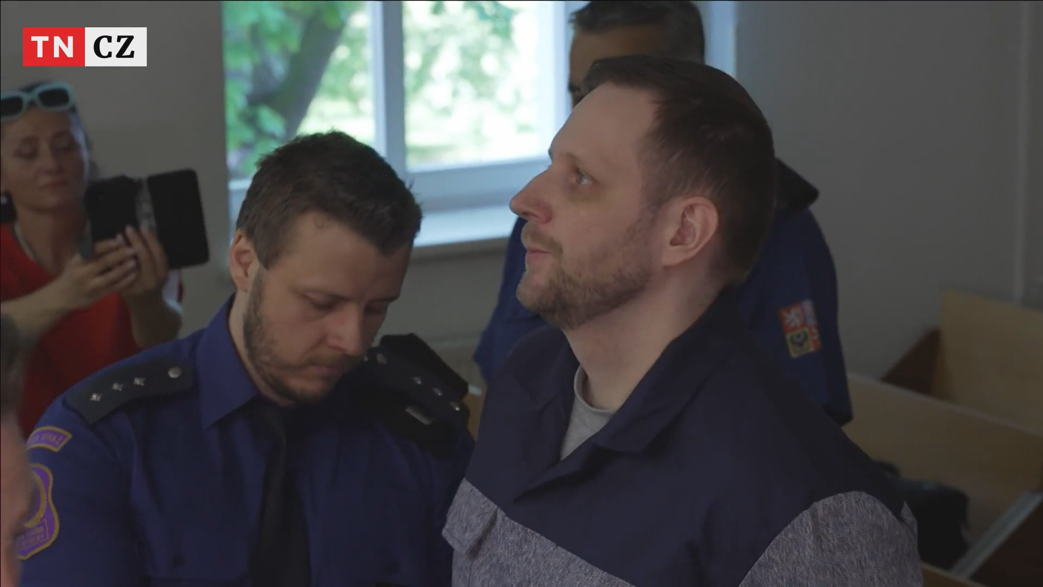 Jaromír Lukeš u soudu, 2024 (3) - Žhářský útok ve Vítkově (3/12)