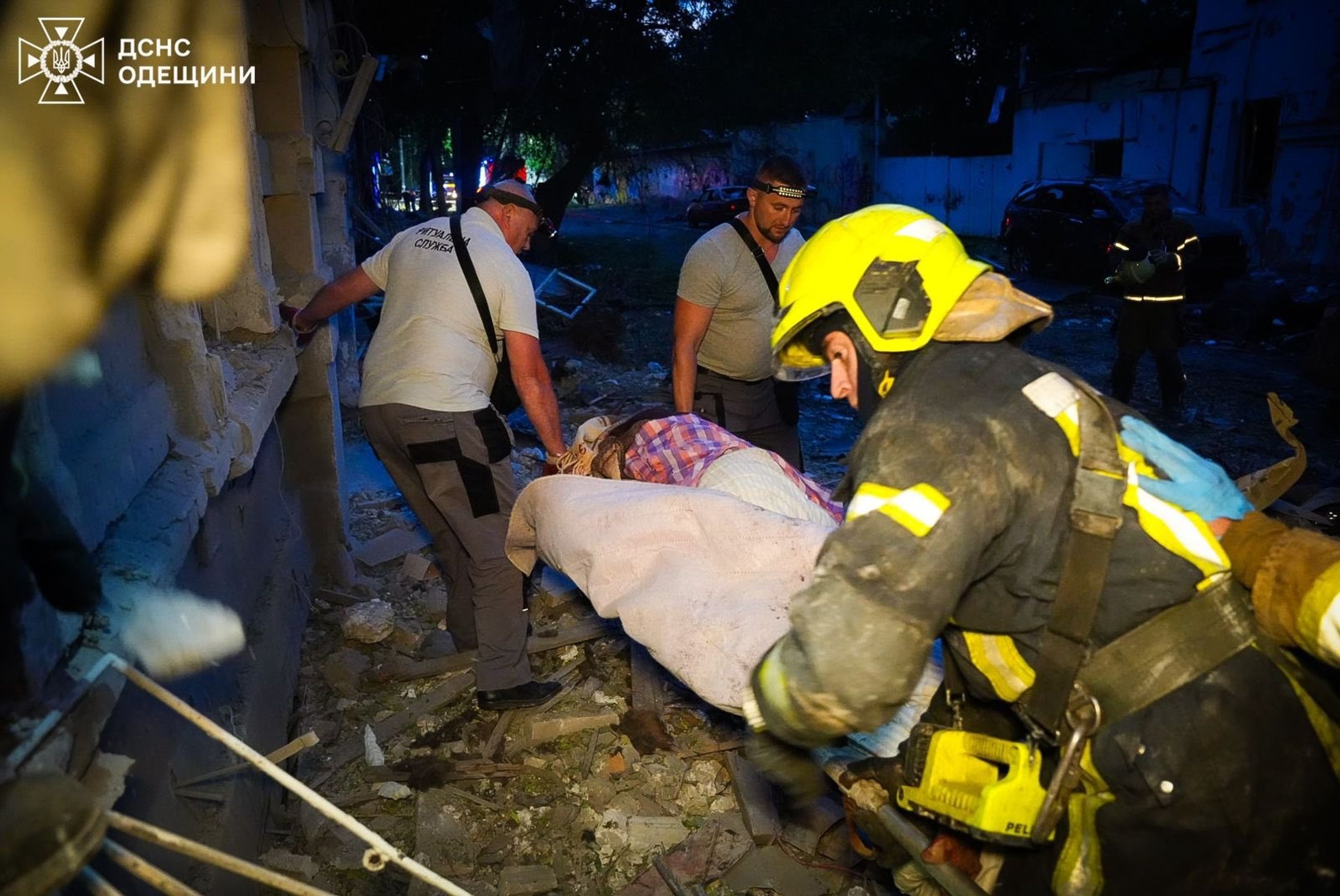 Důsledky masivního ruského náletu na Ukrajinu, 10. 6. 2025 - Ruský útok na Ukrajinu, 10. 6. 2025 (1/4)