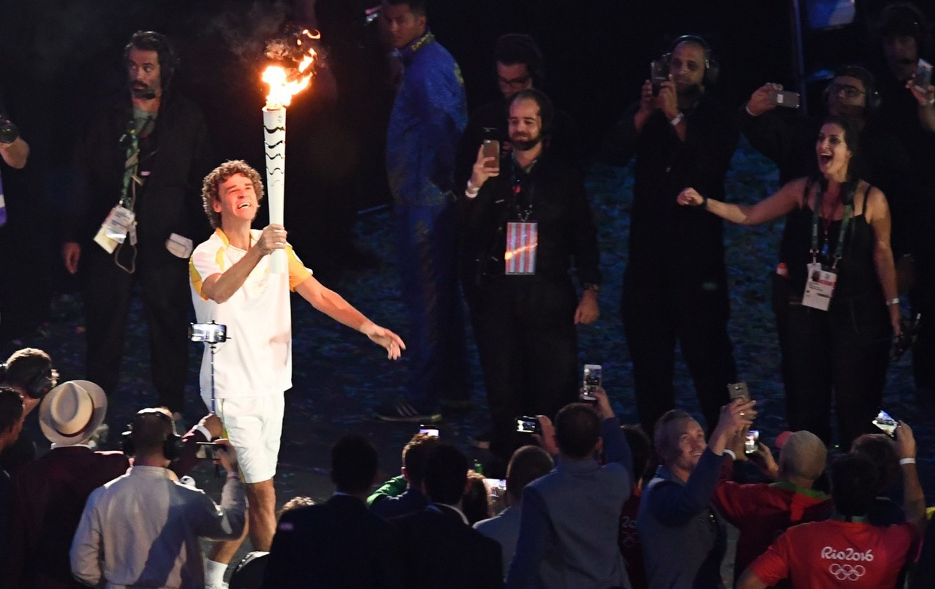 Slavnostní zahajovací ceremoniál v Riu - 16 - GALERIE: Slavnostní zahájení olympijských her v Riu (15/16)