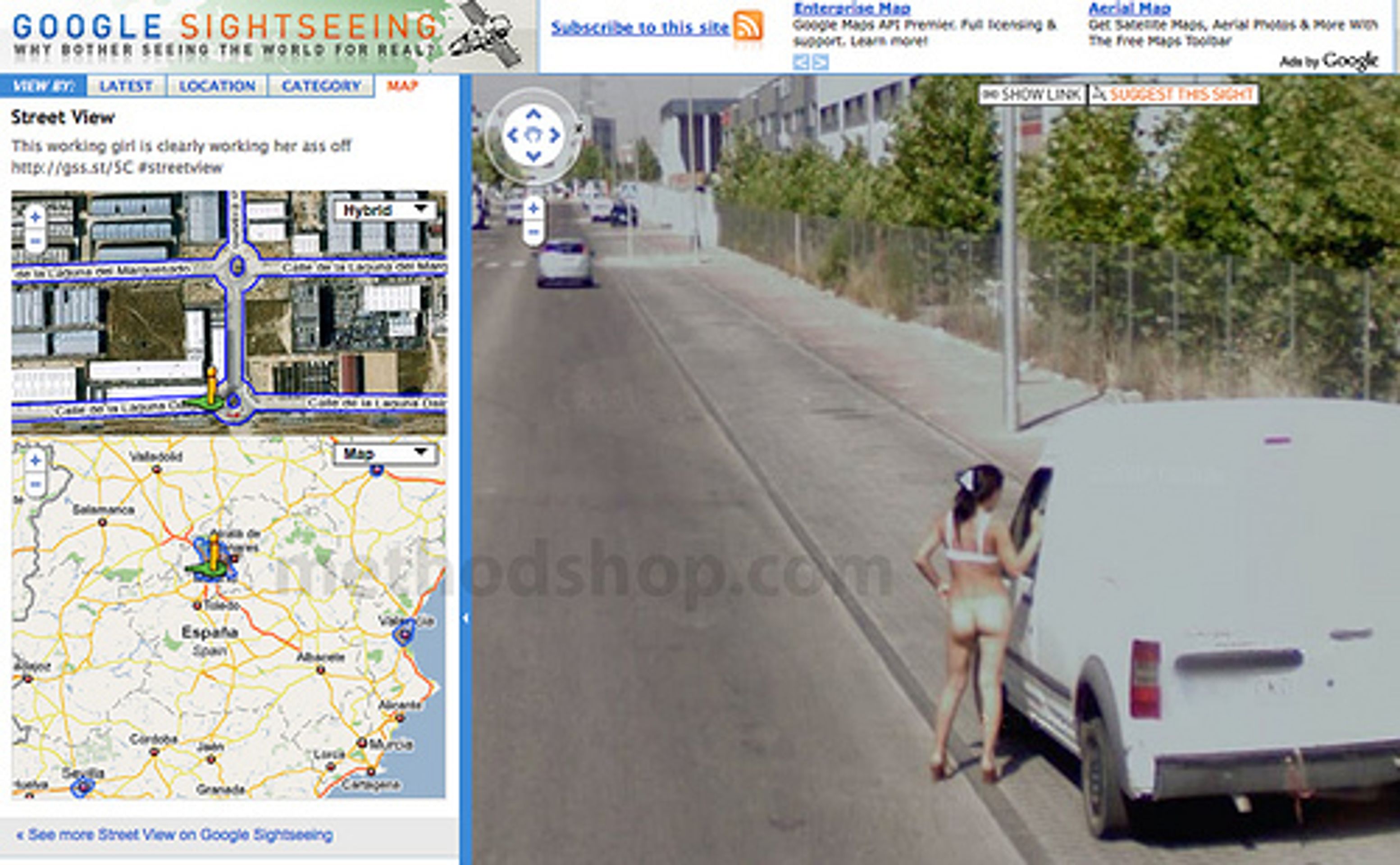 Google fotky - 4 - Choulostivé fotky Google Street View (3/6)