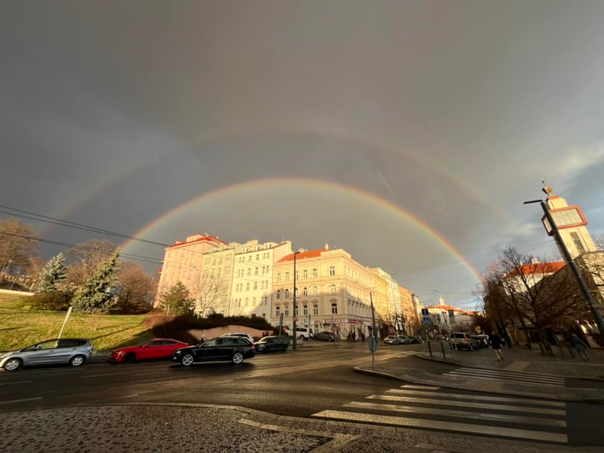 Duha nad Prahou - Dvojitá duha nad Prahou (3/3)