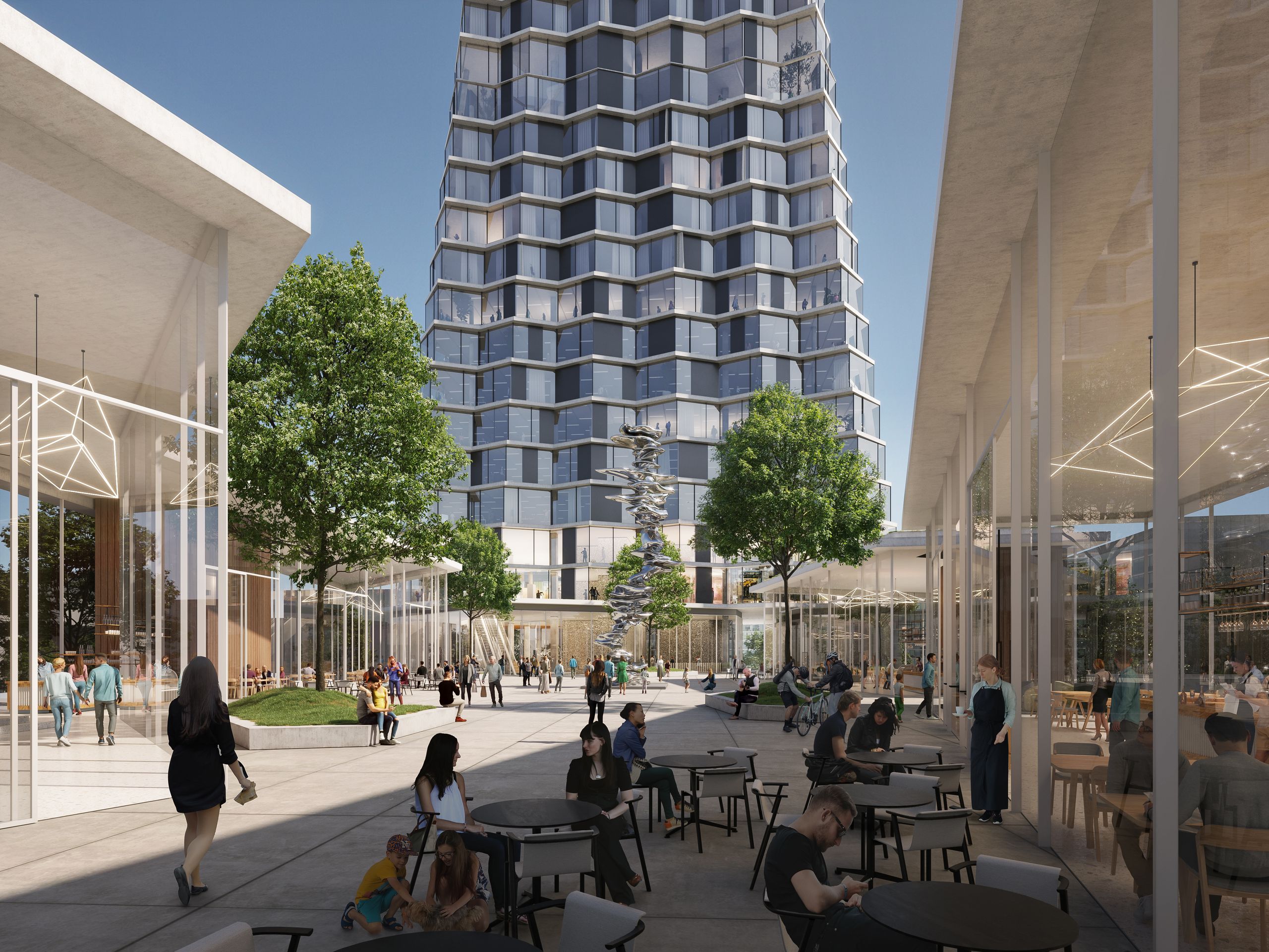 Vizualizace k projektu Ostrava Tower (4) - Vizualizace k projektu Ostrava Tower (4/7)