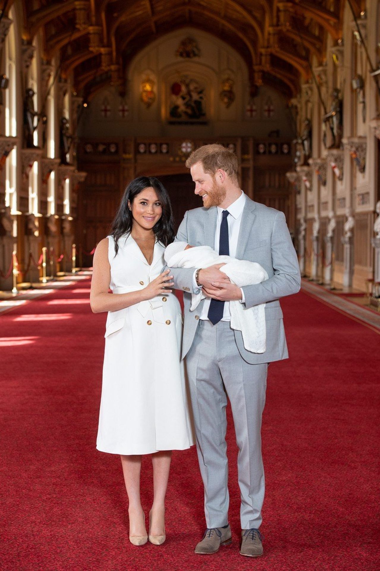 Meghan a Harry ukázali svého syna - 2 - GALERIE: Archie a Charles (5/8)